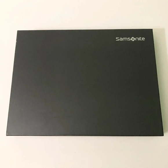 Samsonite Parker Leather  Padfolio Organizer Branded By Prime Solutions - Picture 1 of 16